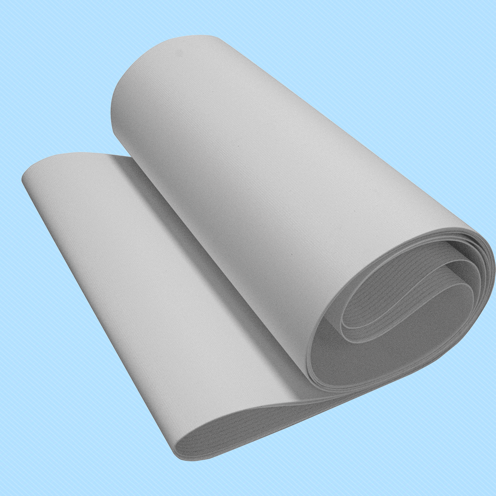 白色哑光pu输送带特点