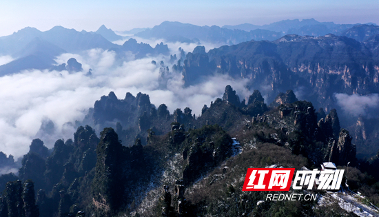 张家界景区:云海邂逅峰林,碰撞出如诗如画的仙境美景(组图)