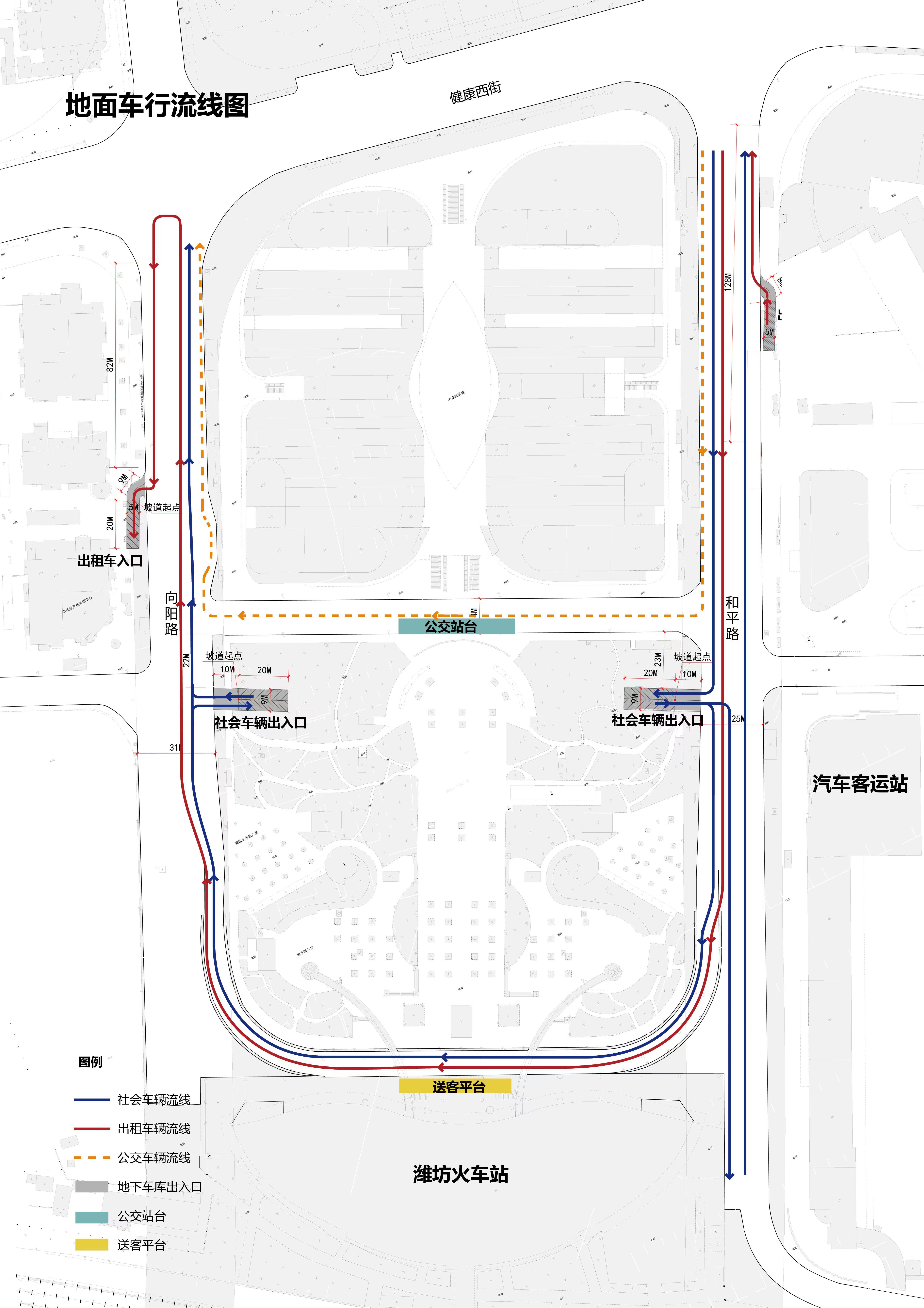 潍坊北站地图高清地图图片