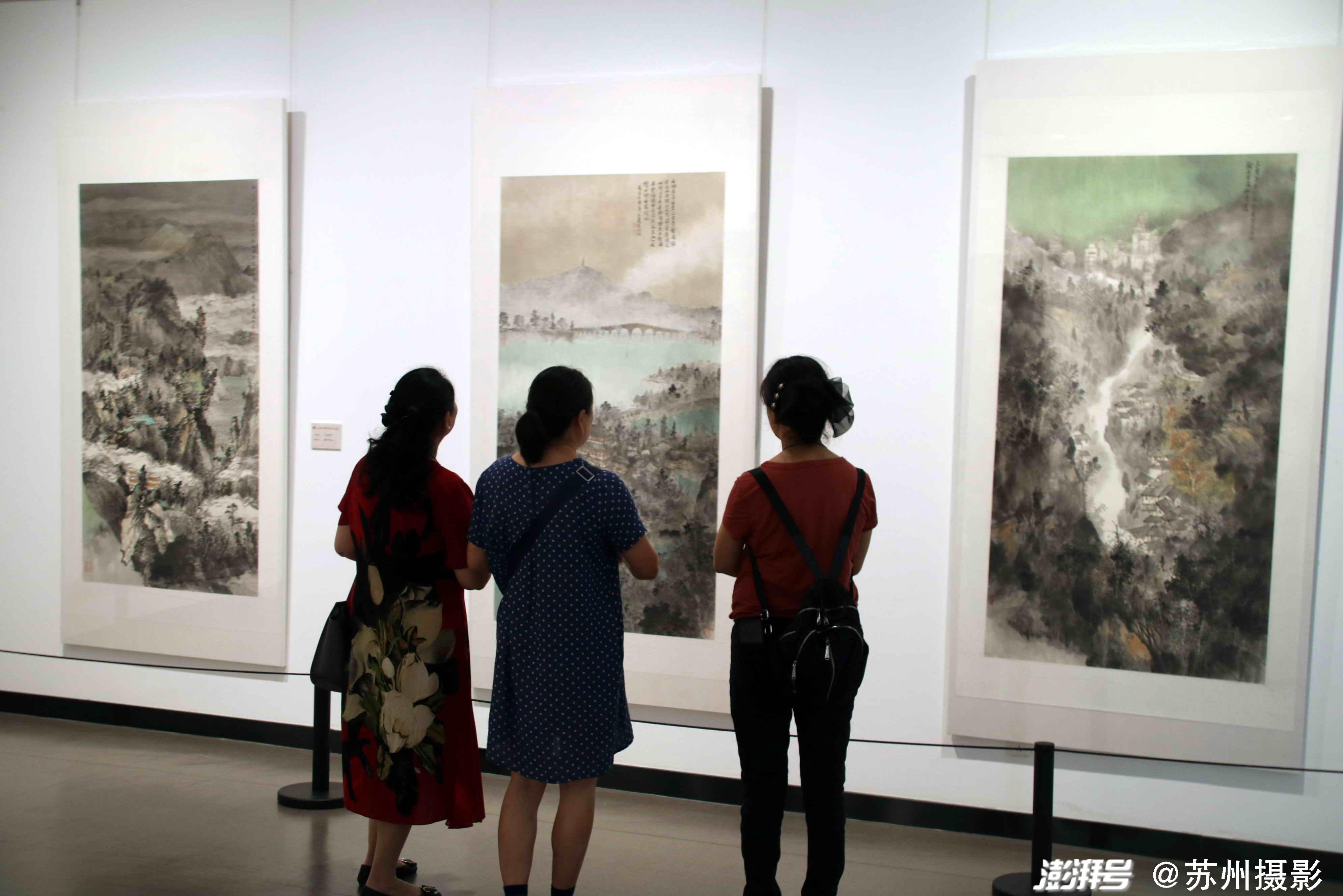 吴门画派当代传人沈见林中国画作品展在苏州开展