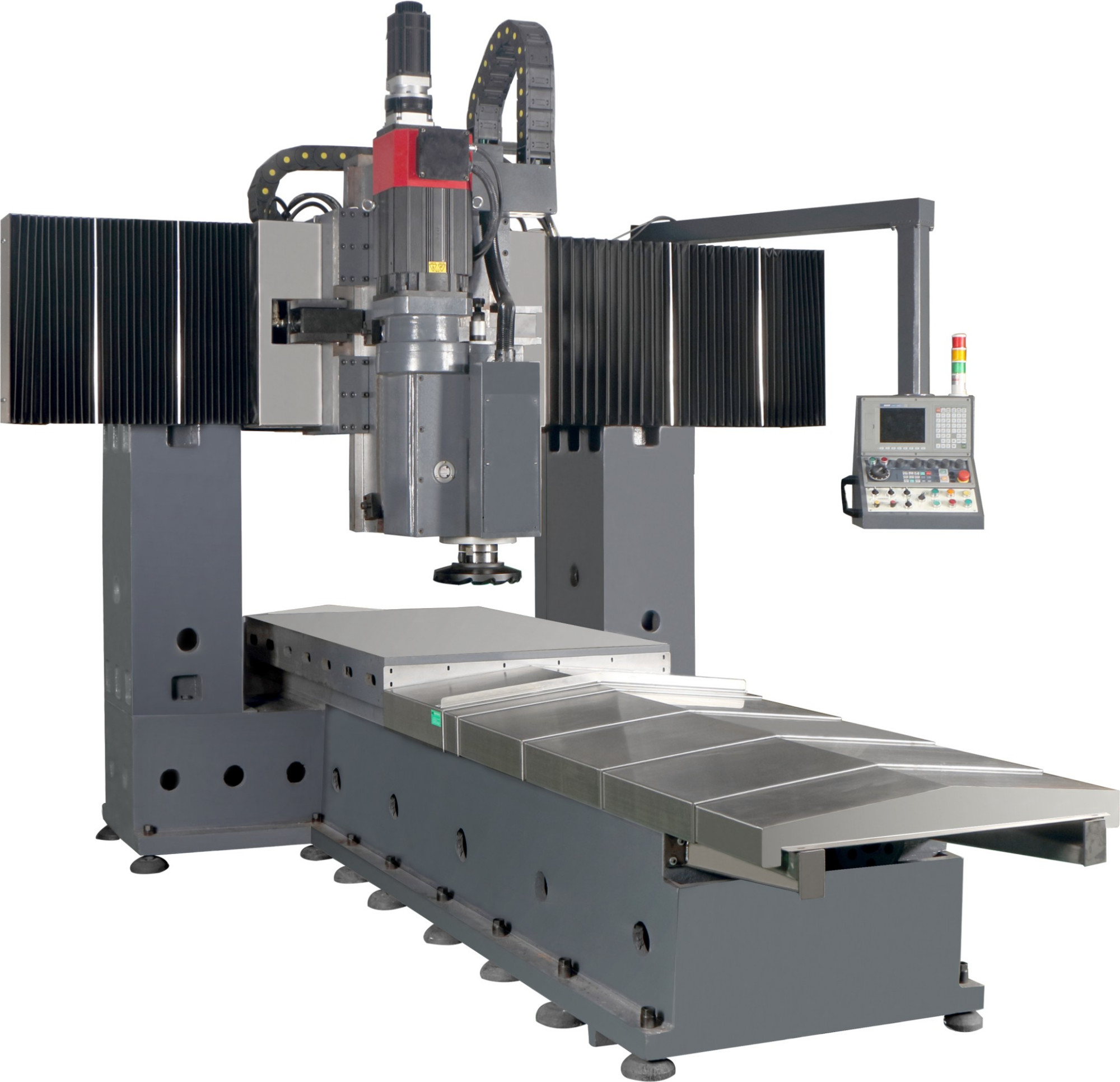 数控双侧铣床的结构概念