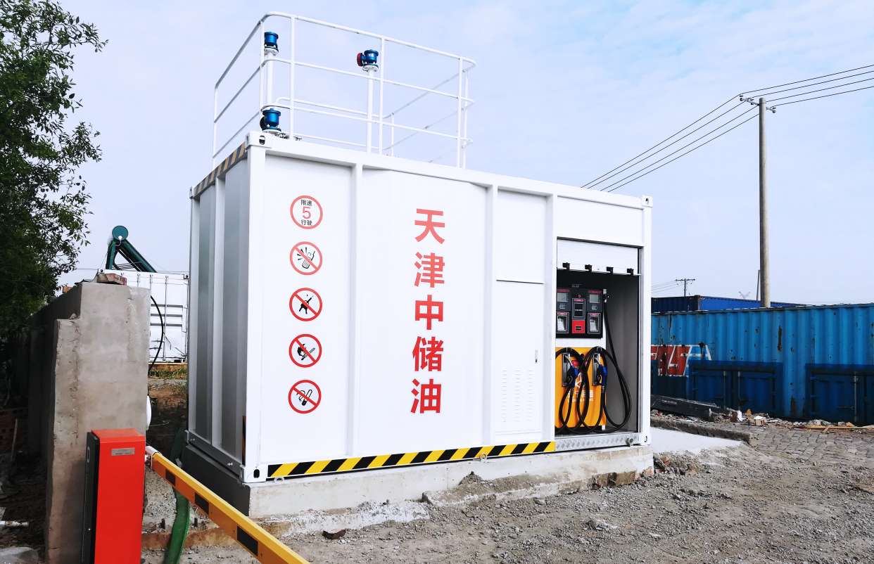 撬装加油站桶装油的作业流程