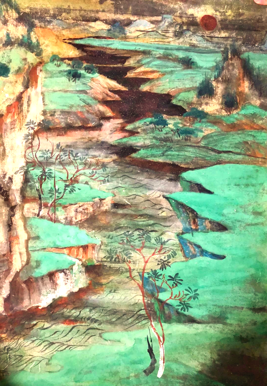 高山笔下的敦煌石窟壁画精选