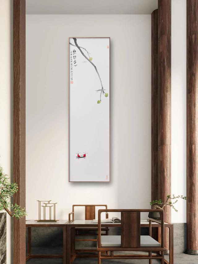 抖音百万粉丝禅意画家墨轩子作品赏析