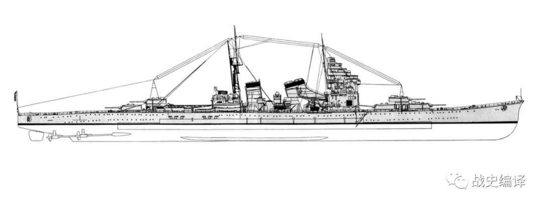 第二水雷战队旗舰"神通"号轻巡洋舰的航迹(中)