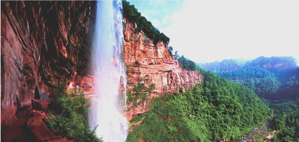 重庆丹霞地貌:红岩秘境中的自然奇迹