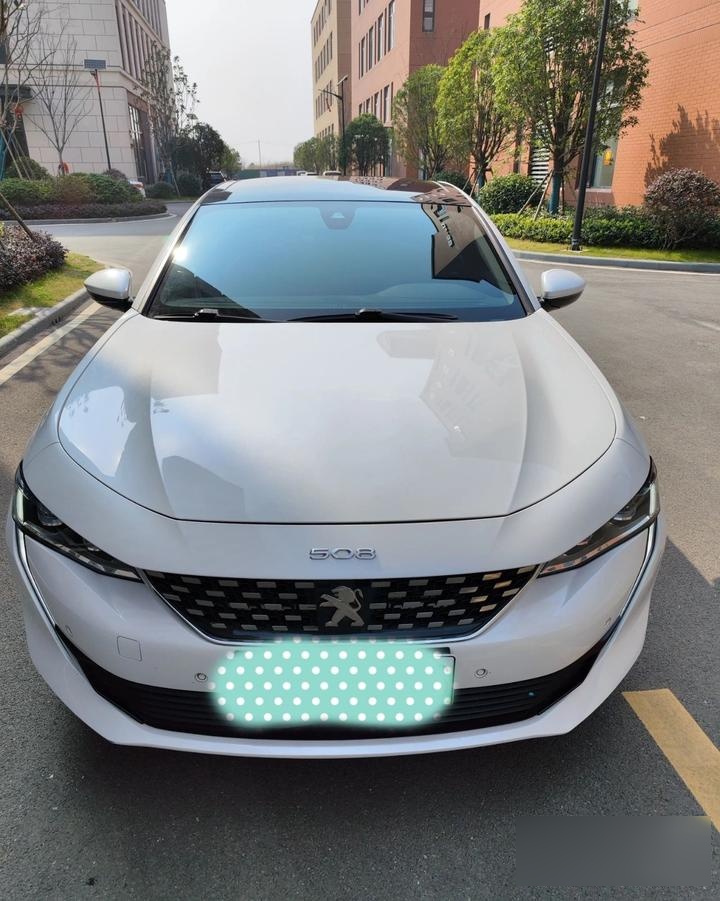 标致508l插电混动绿牌个人用车要出手