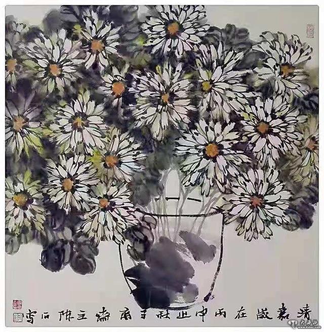 陈石书画作品欣赏