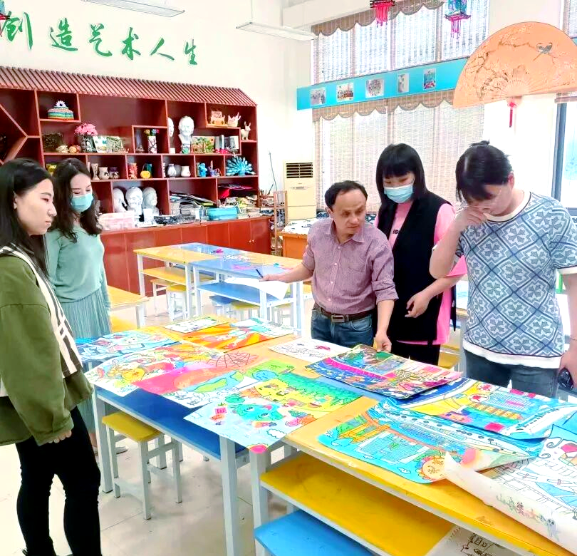 舟山第一小学美术比赛:童心向党,共绘美丽舟山