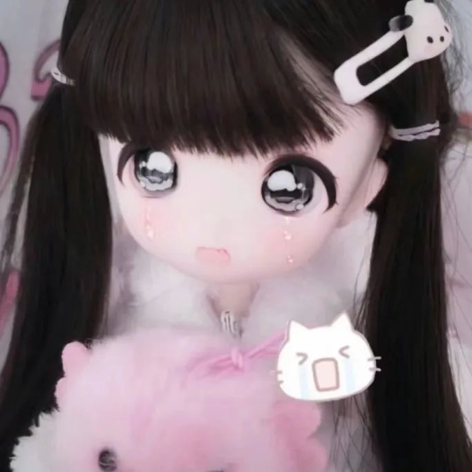 可爱bjd娃娃女头