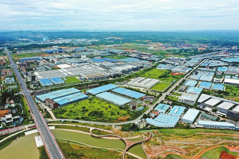 眉山视高:传统农业乡镇变身工业大镇