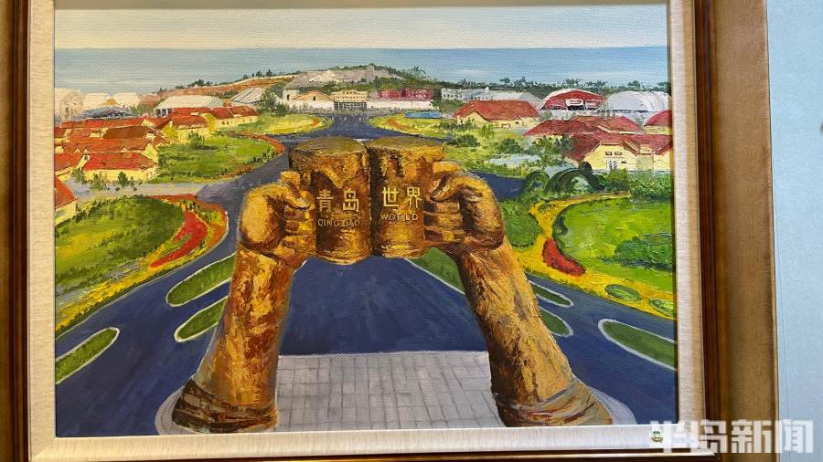 青岛达尼画家村:六百余"画匠"来上班,一幅最高卖百万