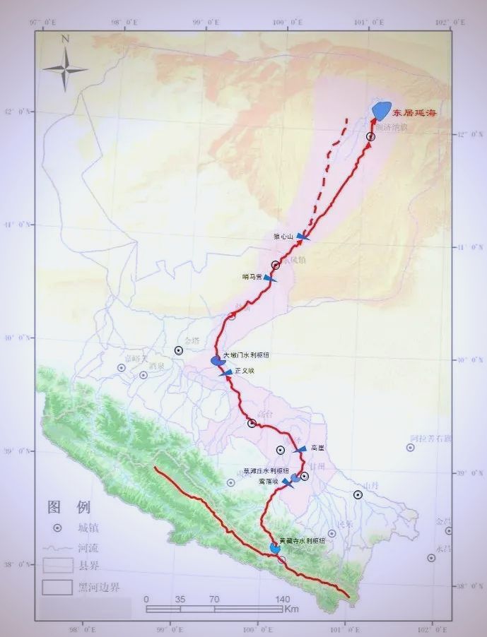 黑河的流域与重要性概述