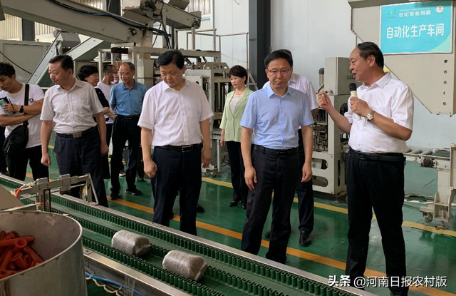 刘保仓莅临许昌实地调研指导食用菌产业发展情况