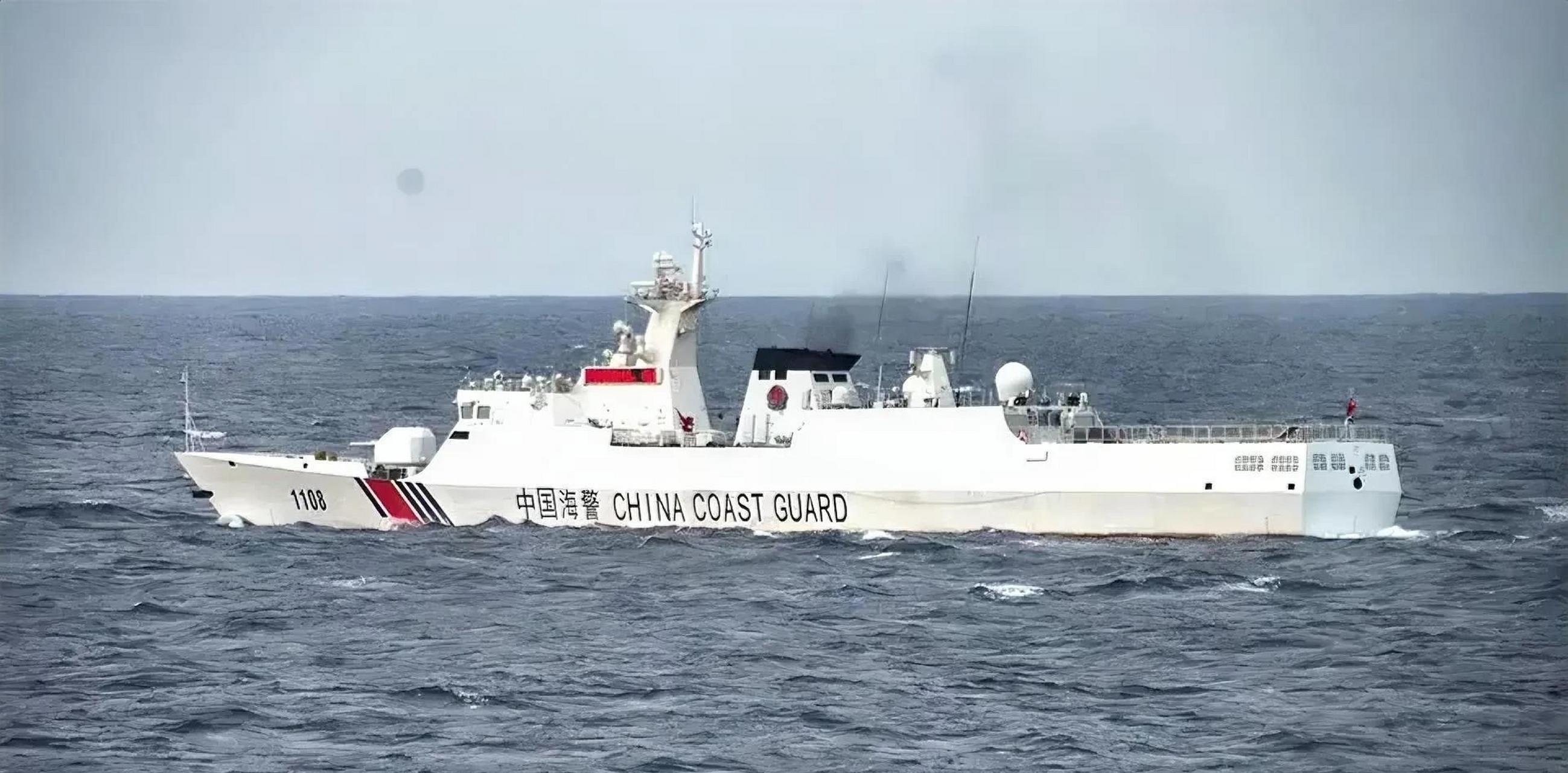 日本海上保安厅称,中国海警"海警1302","海警1102","海警1103"和"海警