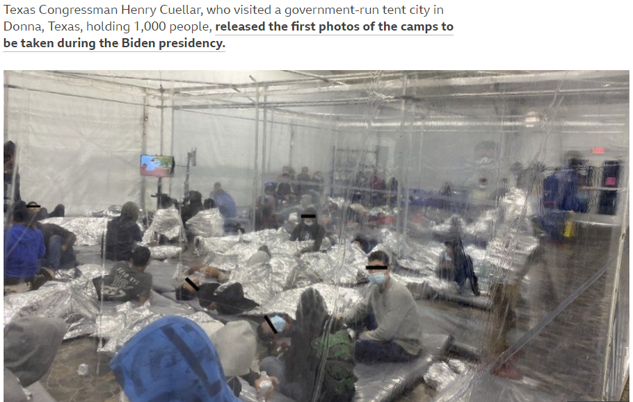 上万儿童移民被拘,美国现人道危机