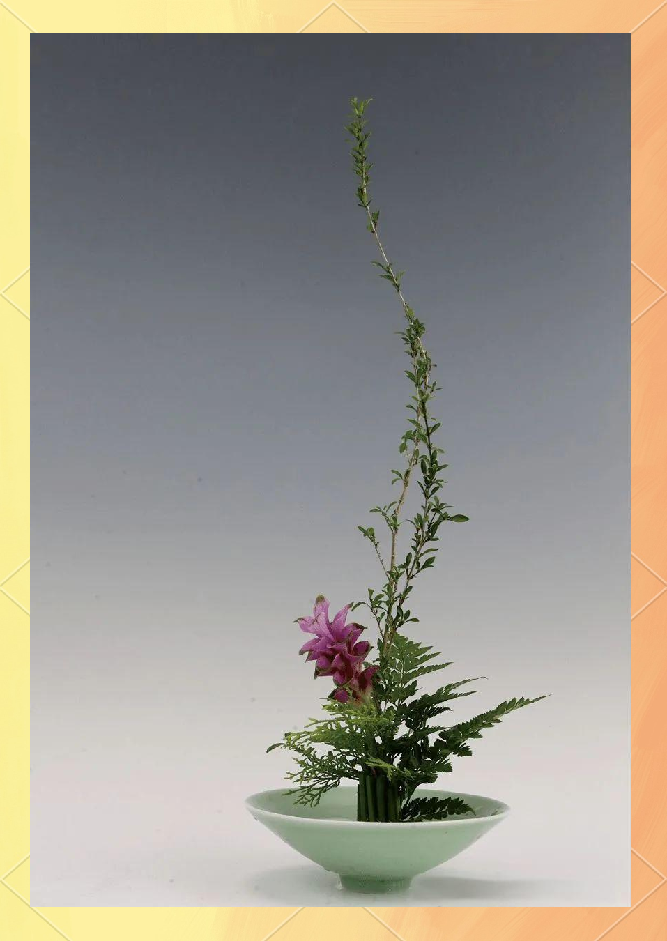 日式插花中的多种基本花型介绍