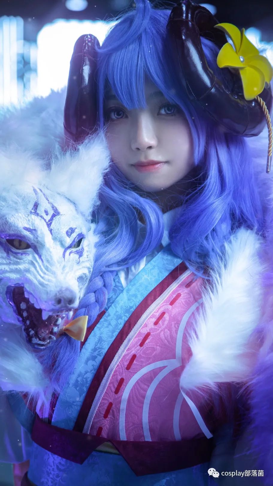 cos:英雄联盟千珏 灵魂莲华cos正片