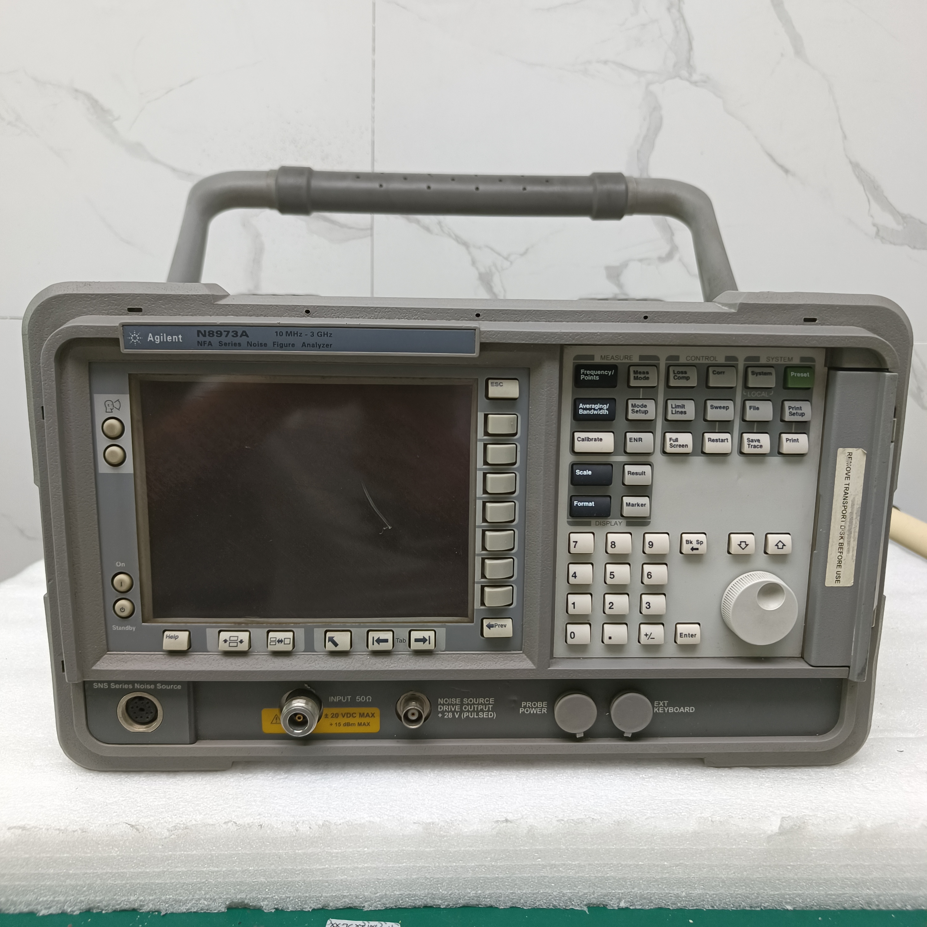 agilent安捷伦n8973a噪声系数分析仪,3ghz