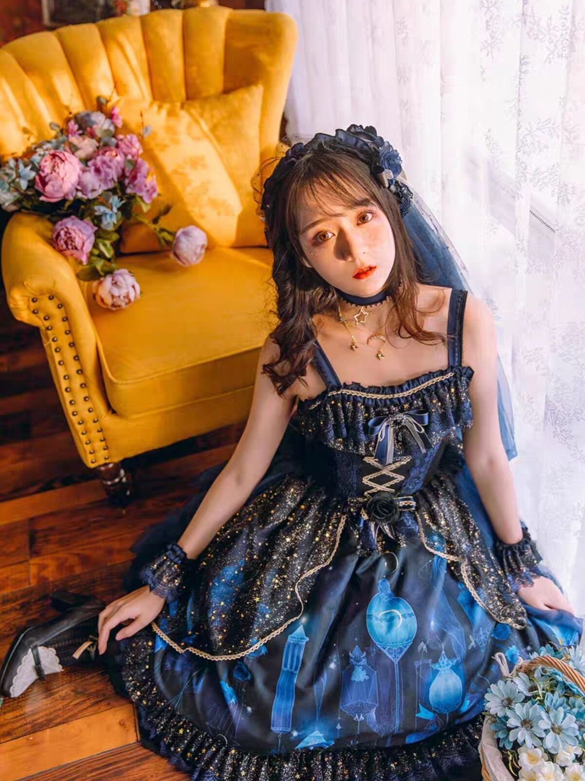 "头纱 洛丽塔"的搭配又要火了!自带端庄高贵感,显瘦还显白