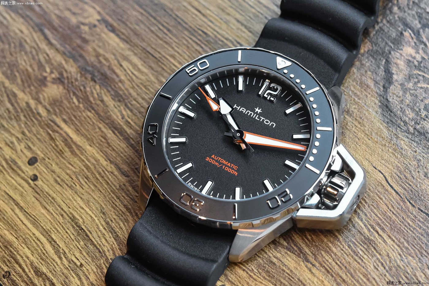 汉米尔顿hamilton推出四款41毫米卡其海军系列蛙人自动腕表
