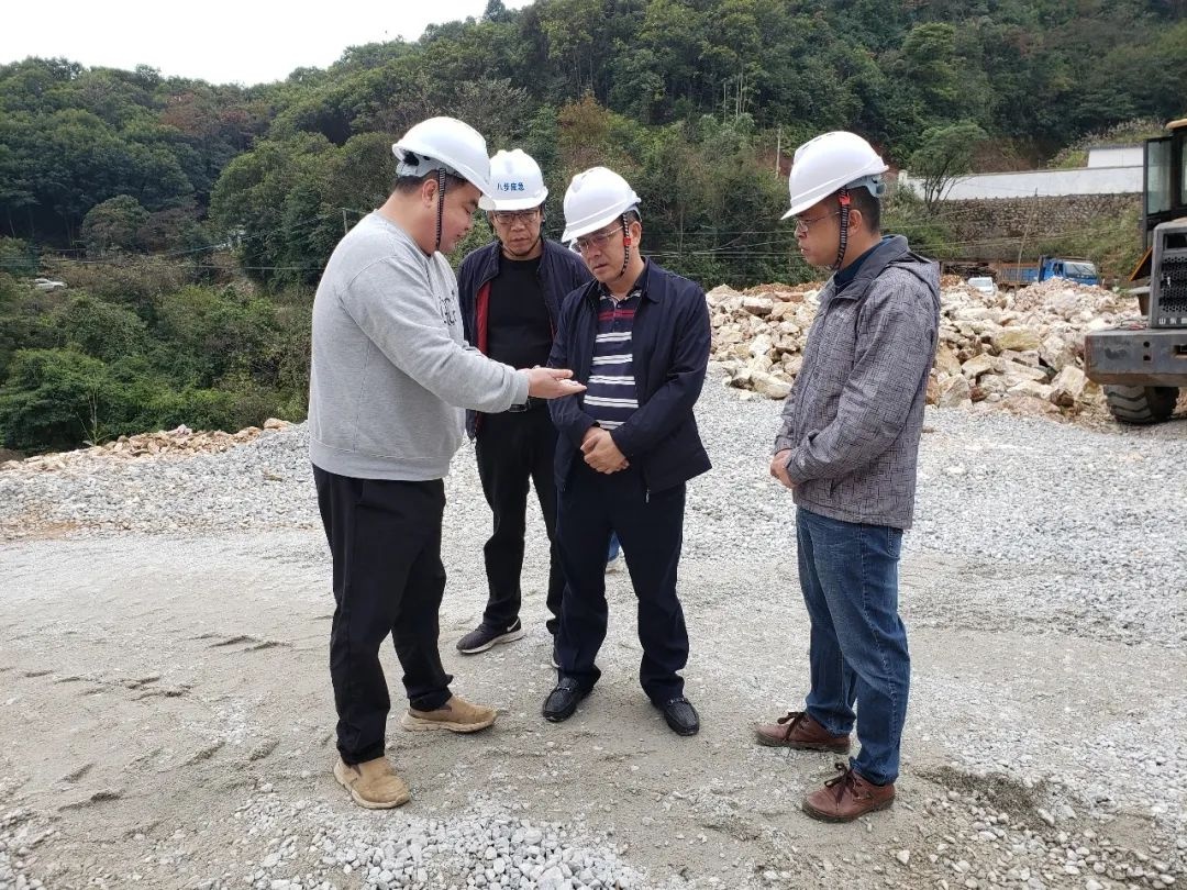 贺州市应急管理局局长刘荣林到大宁镇裕龙矿业矿区开展调研安全生产