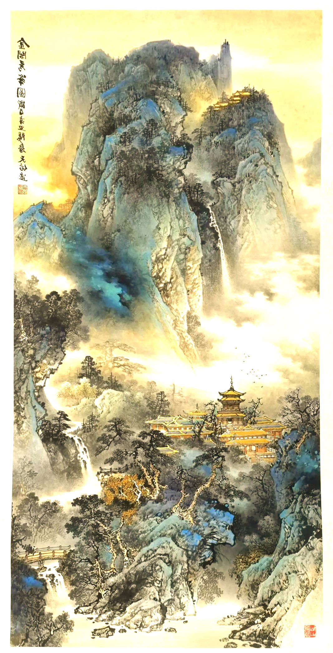 彩墨山水画名家杨天佑:展现自然之美与艺术匠心