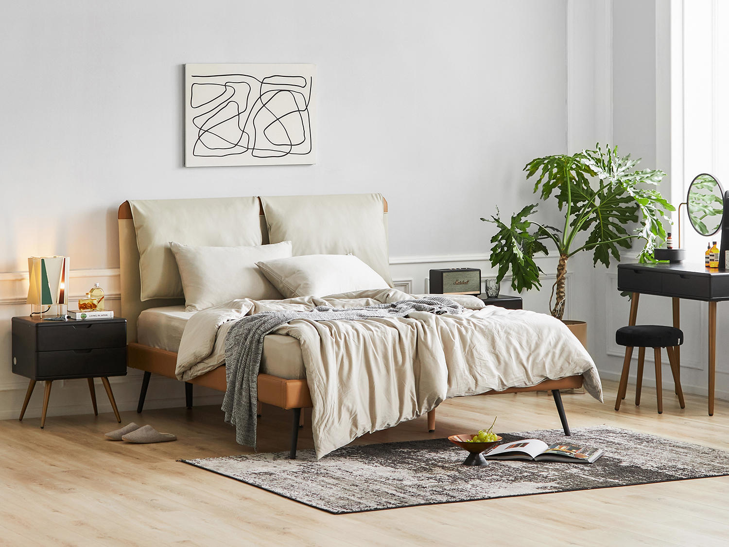 切入以卧室为核心的睡眠场景,「inyard宜氧」主打时尚,环保和舒适的