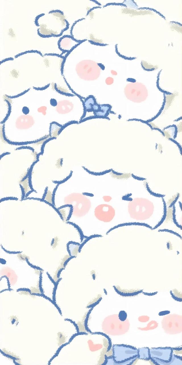 壁纸分享:可爱的动物叠叠乐,萌翻了