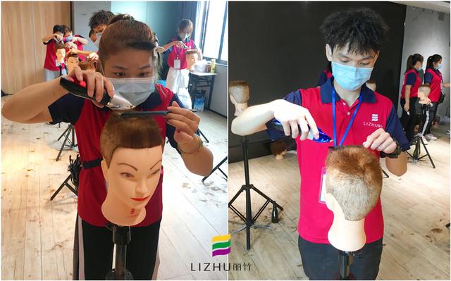 理平头的技巧,广西理发实训分享