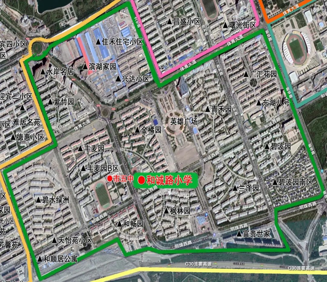 图解嘉峪关市2022年中小学划片招生范围