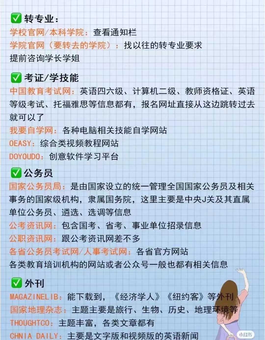 大學四年如何規劃