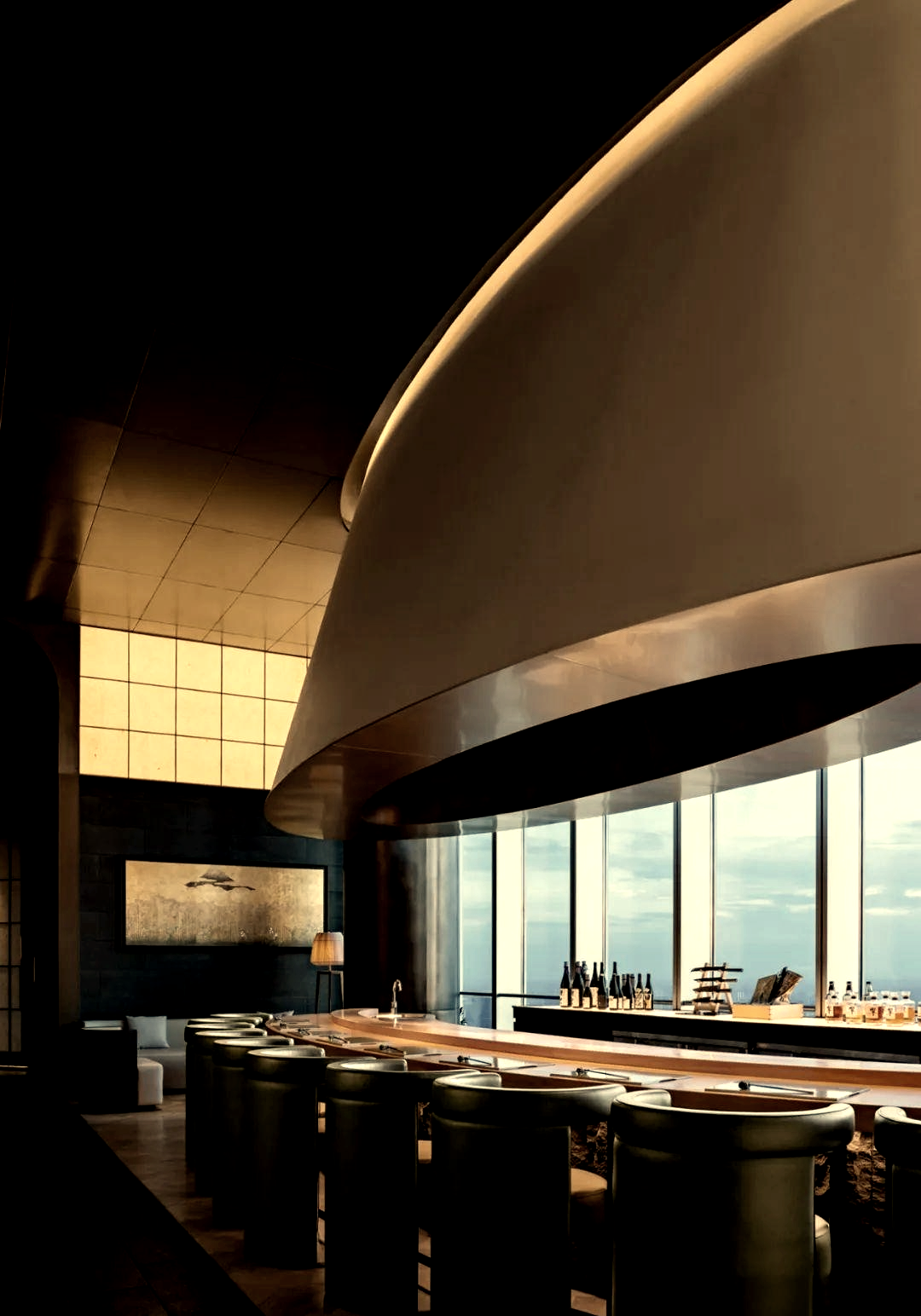 刘道华设计的代官山日料餐厅:探寻都市中的日式秘境