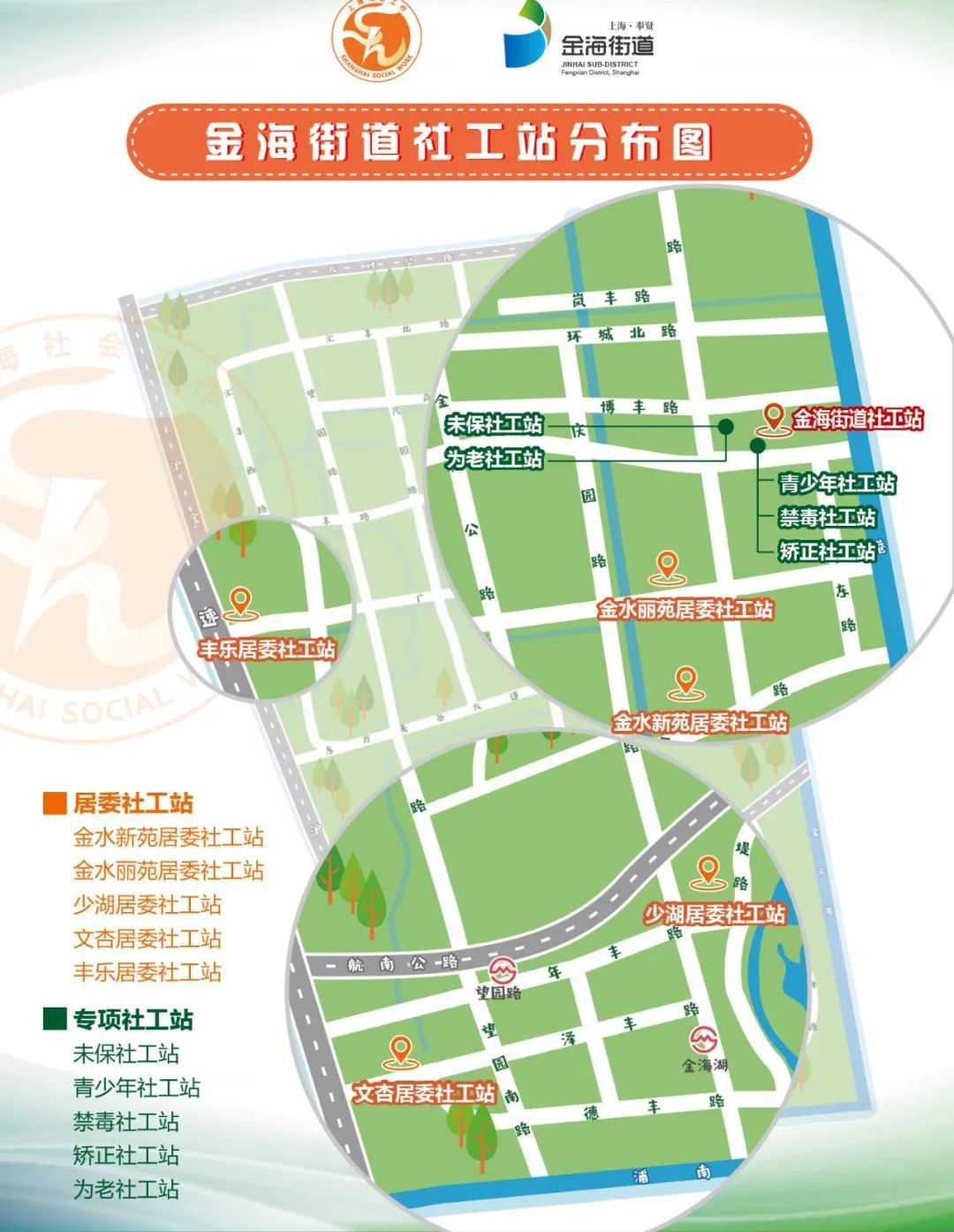 推进社工站建设,奉贤区金海街道构建专业社会工作服务体系