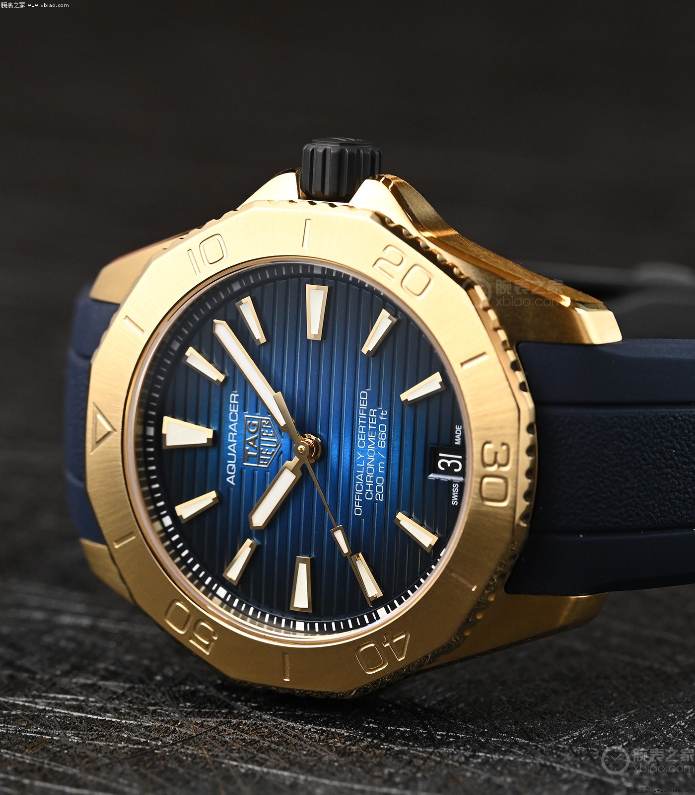 大金表谁不爱?这只泰格豪雅金表,很"壕"很"实在"