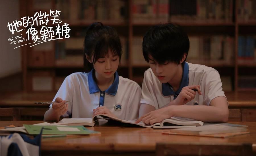 喜家德火山泉水甜剧《她的微笑像颗糖》震撼上线