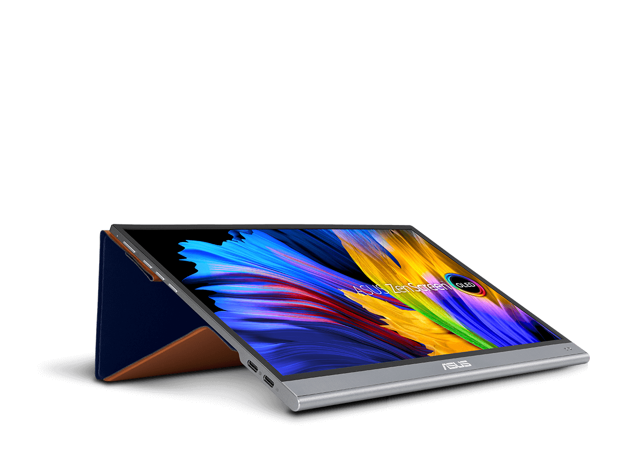 华硕新款 oled 便携显示器上市:fhd 100 dci-p3 色域
