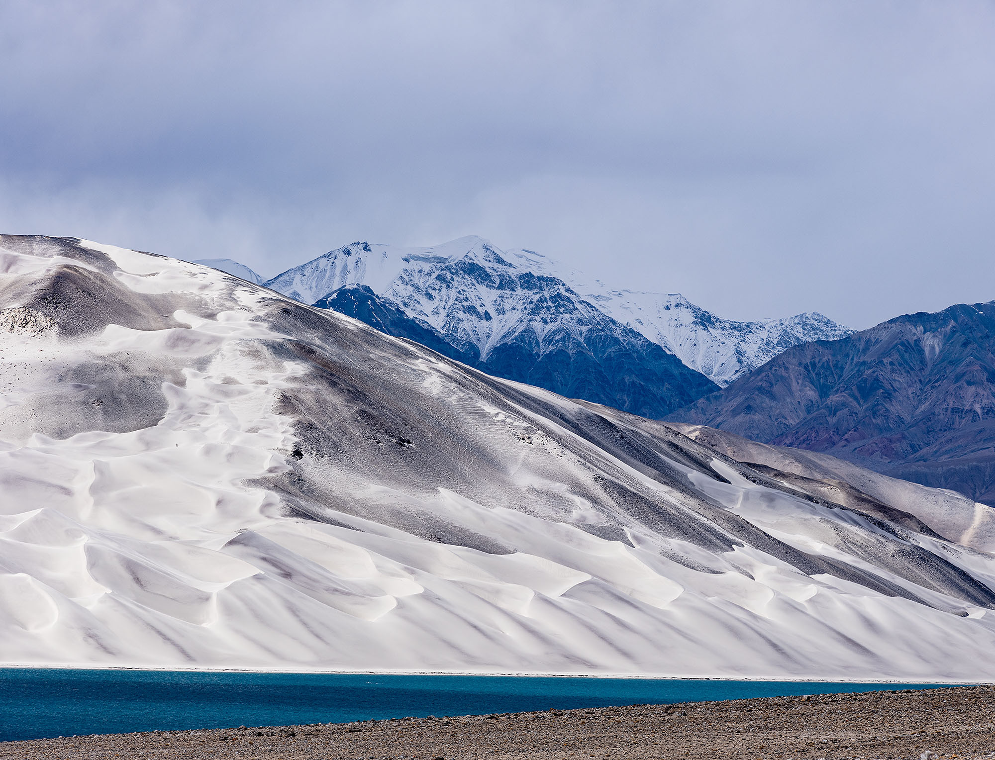 新疆喀什探寻——惊艳的白沙湖,更让我惊奇的是白沙山