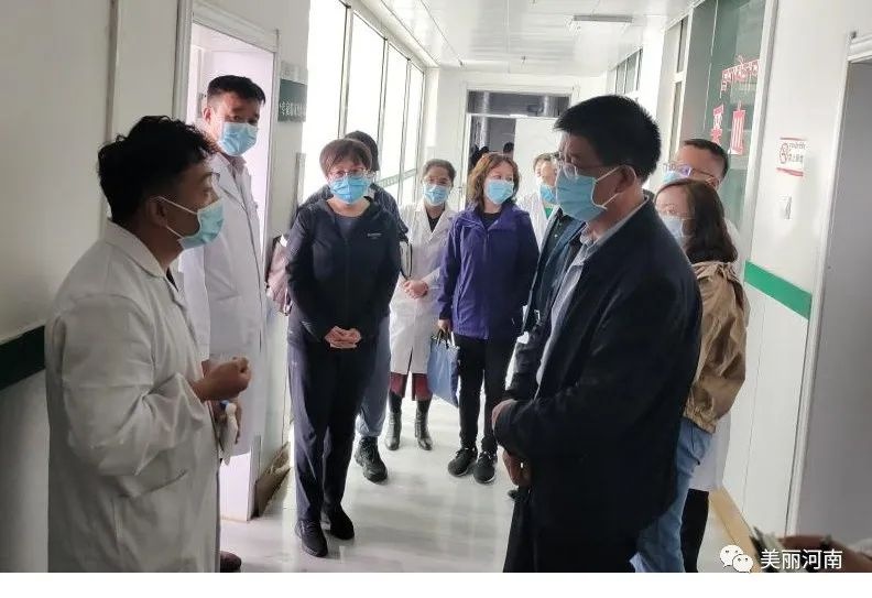 省卫生健康委二级巡视员王廷军一行调研指导河南县综合医改工作