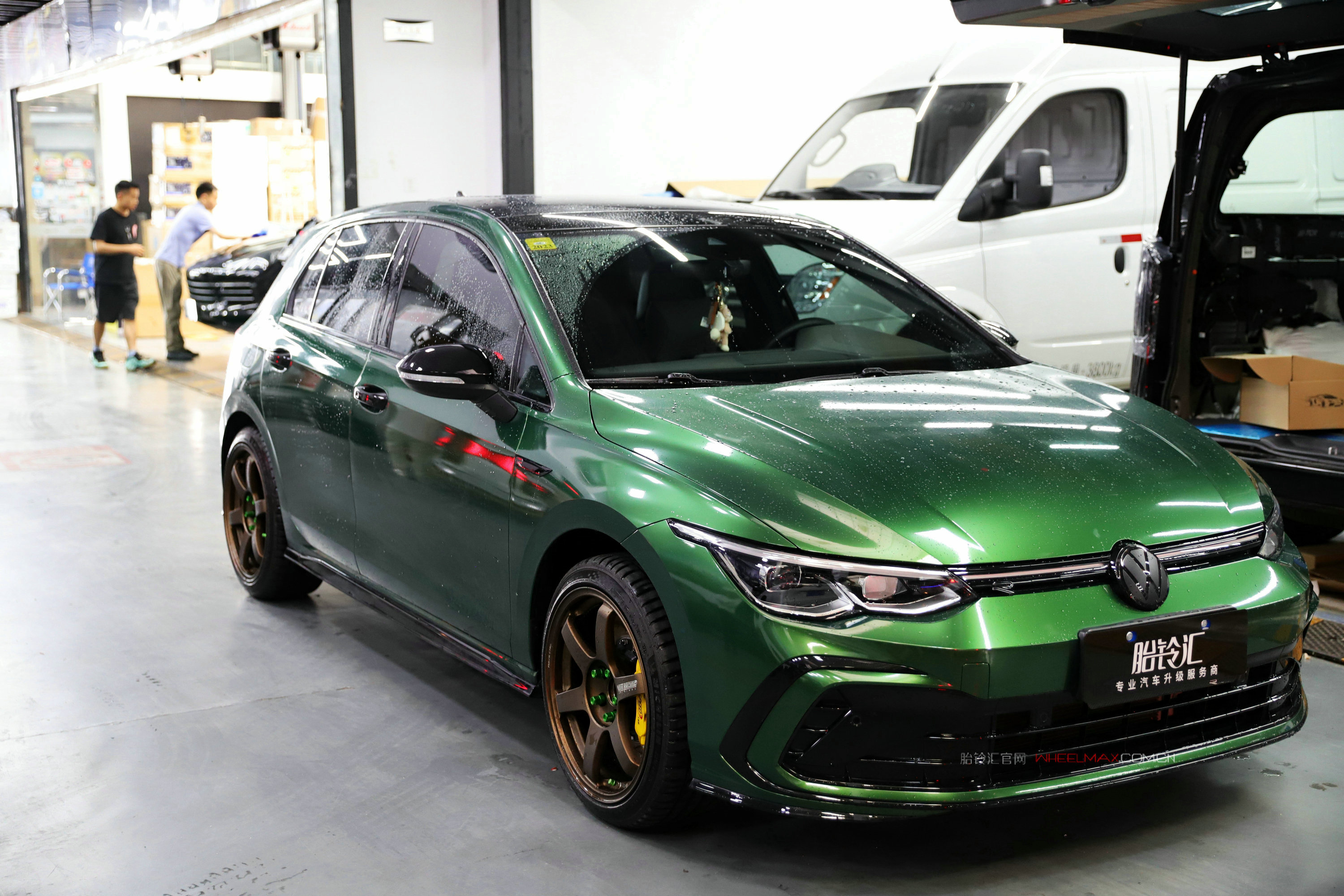 绿色与古铜的完美融合——rays te37改装轮毂的历程故事