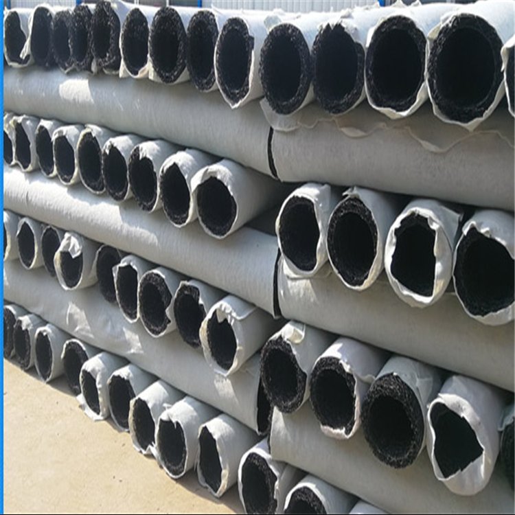 塑料盲沟管dn300复合土工排水管集排水暗渠暗管盲管