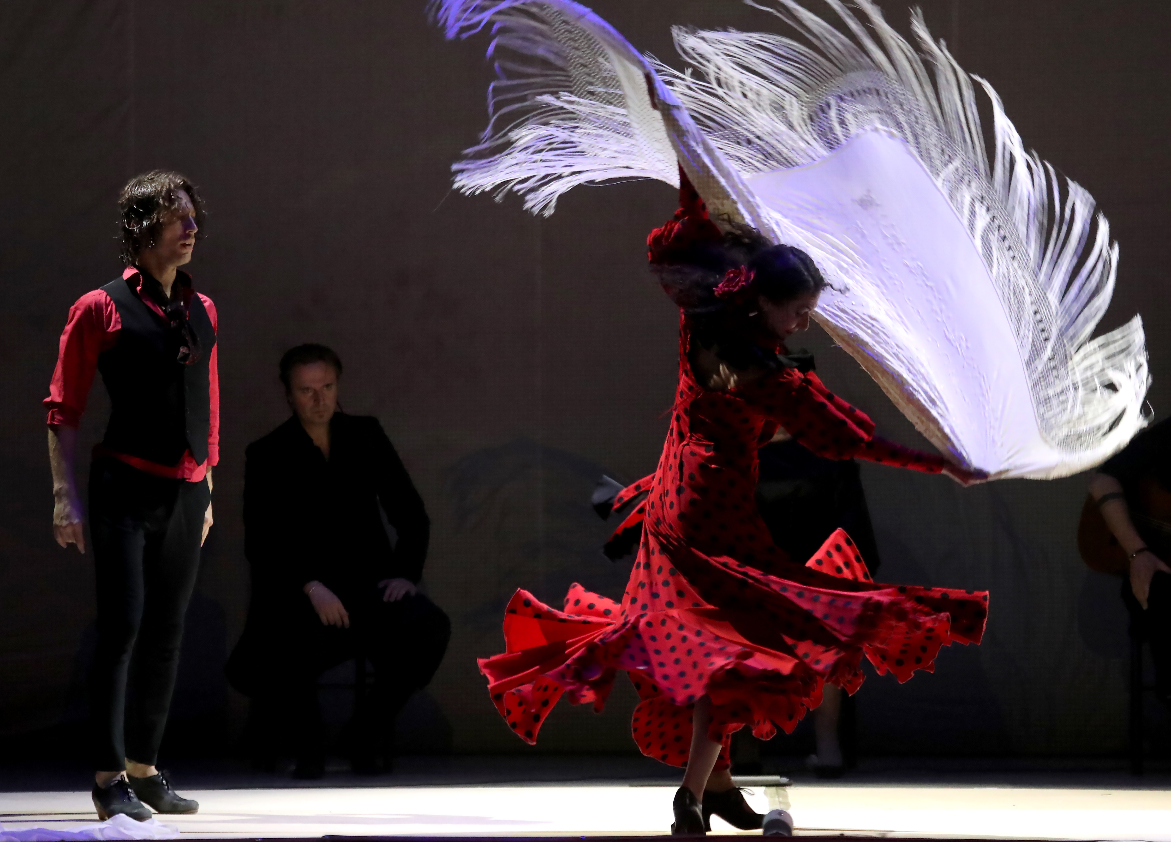 西班牙国家弗拉门戈舞蹈团在比什凯克表演