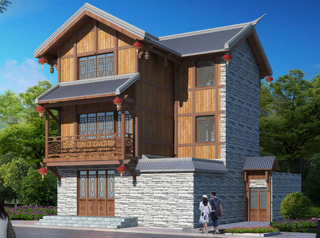 民宿木屋,异形木屋,个性木屋,森林树屋,吊脚楼,火爆布局