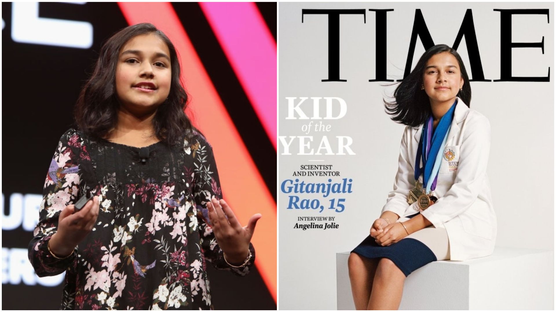 时代周刊首颁年度风云儿童,15岁少女获选曾研发检测"铅水"装置