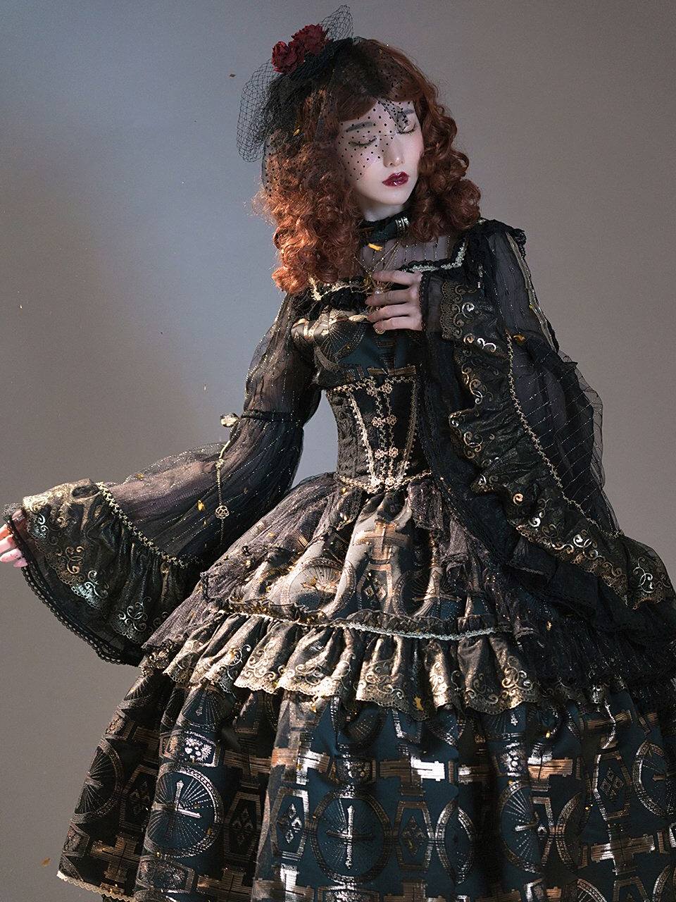 哥特风洛丽塔能有多"华丽"?看似很厚重,看完却忍不住想买