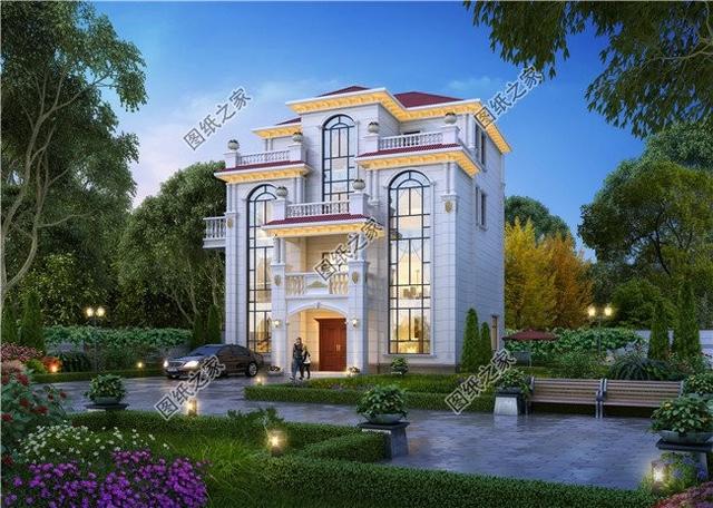 带阳台四层别墅,喝茶晾晒两不误,生活乐无穷