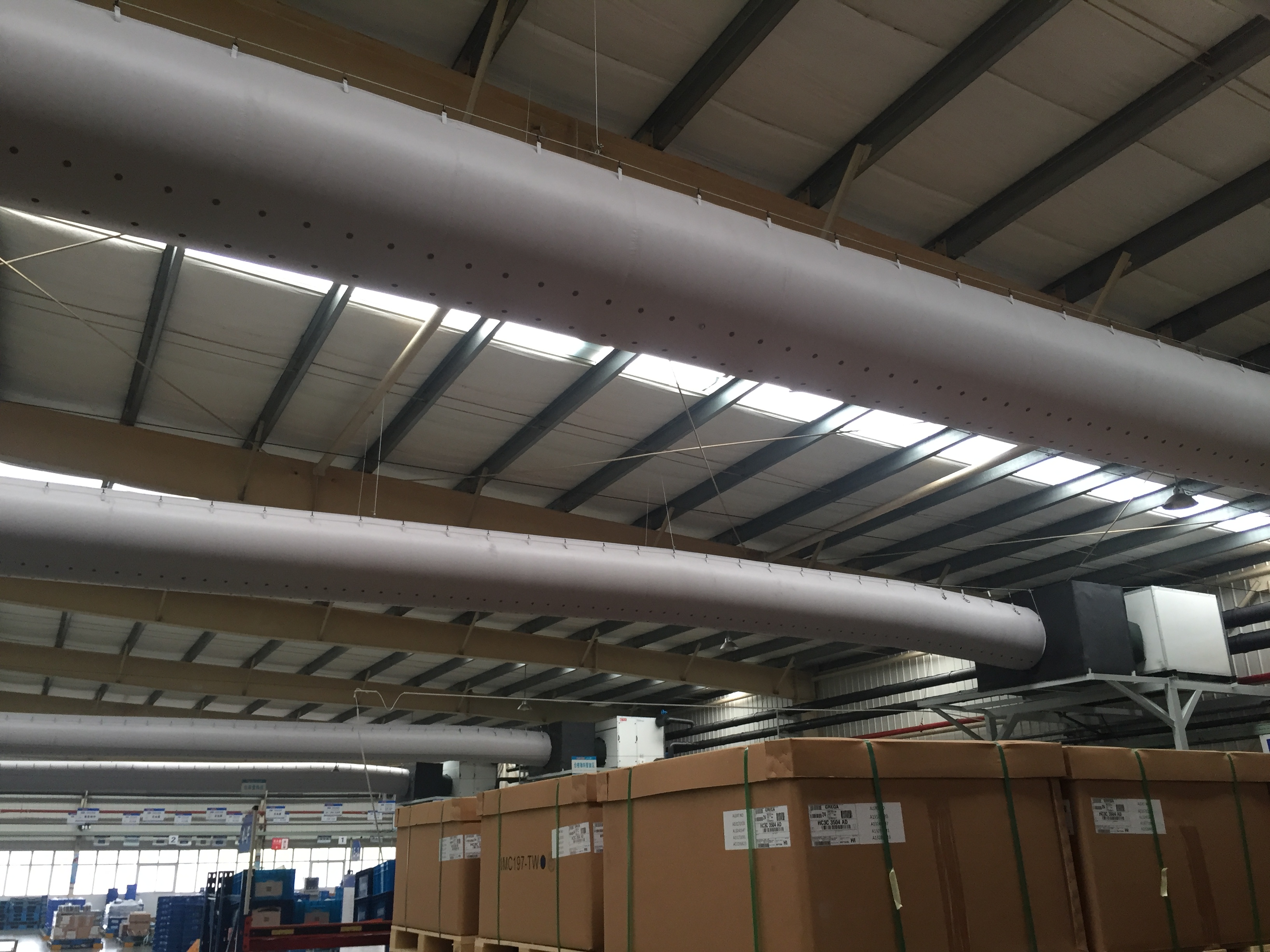 布袋风管系统为什么适用冷库冷冻冷藏场所?