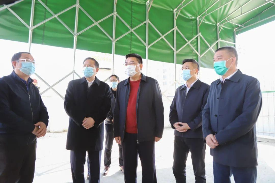 副市长李松殿来我区调研春节疫情防控及保质稳价情况