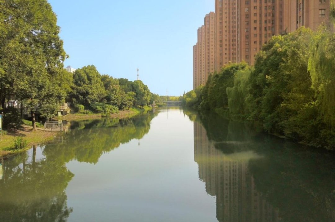 嘉定:碧波荡漾照岸景,河畔清风舒心灵——安泾