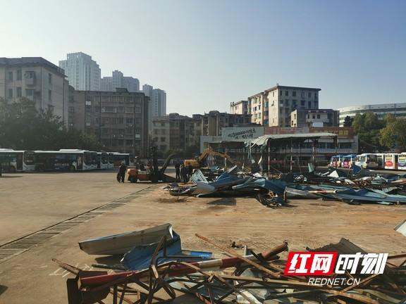 赫山区七里桥车站正式启动提质改造